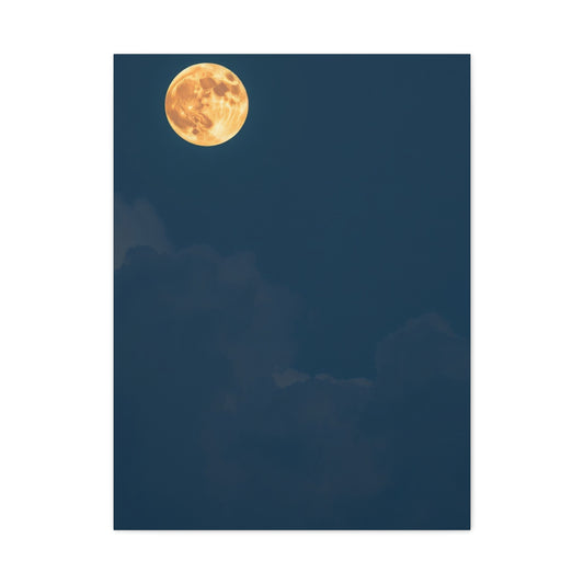 Supreme Full Moon Art Beautiful Collection Wall Art & Canvas Print