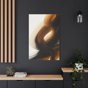 Dark Gold Flow Abstract Wall Art & Canvas Prints