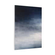 Navy Mist Atmospheric Gradient Wall Art & Canvas Print