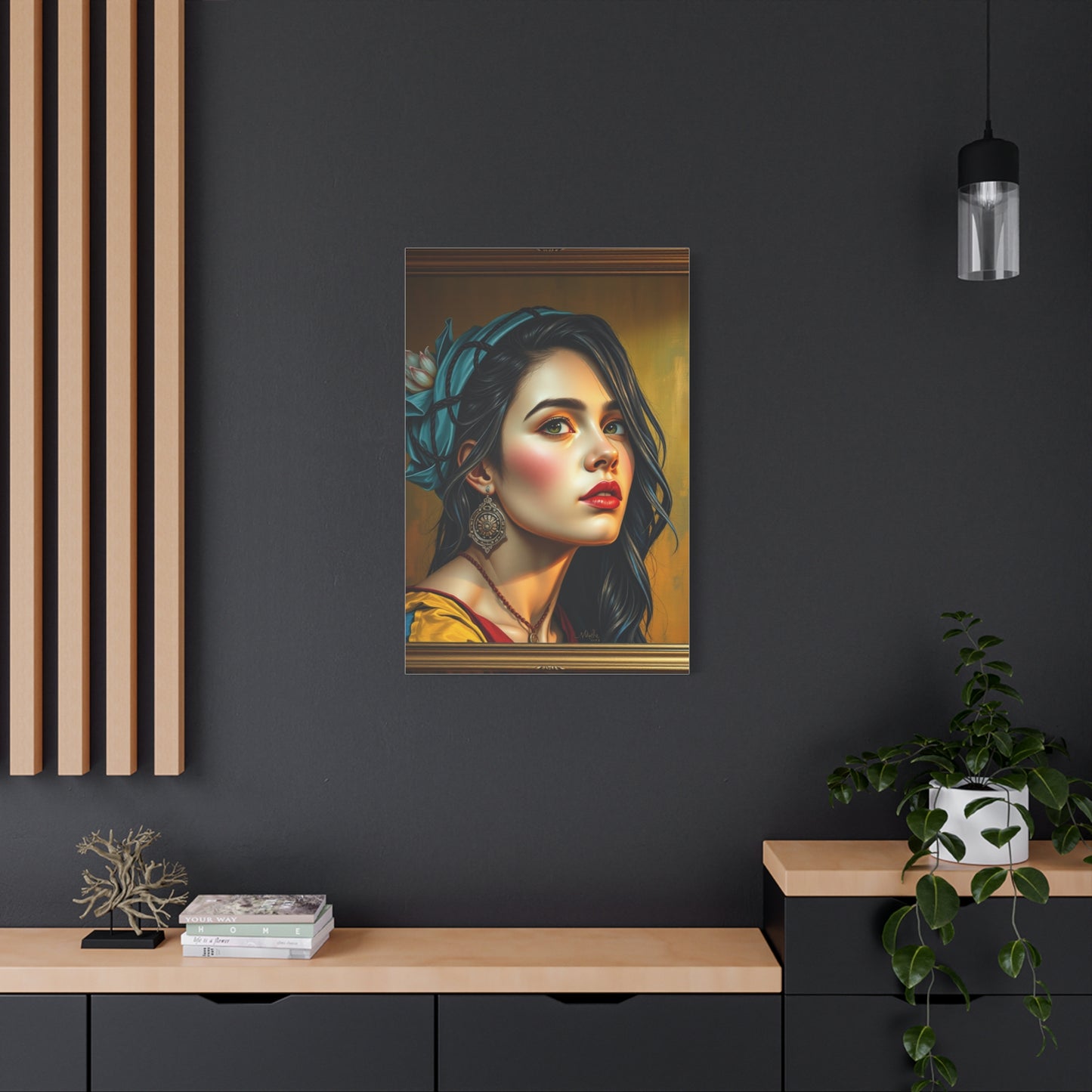 Gilded Brushwork Elegance