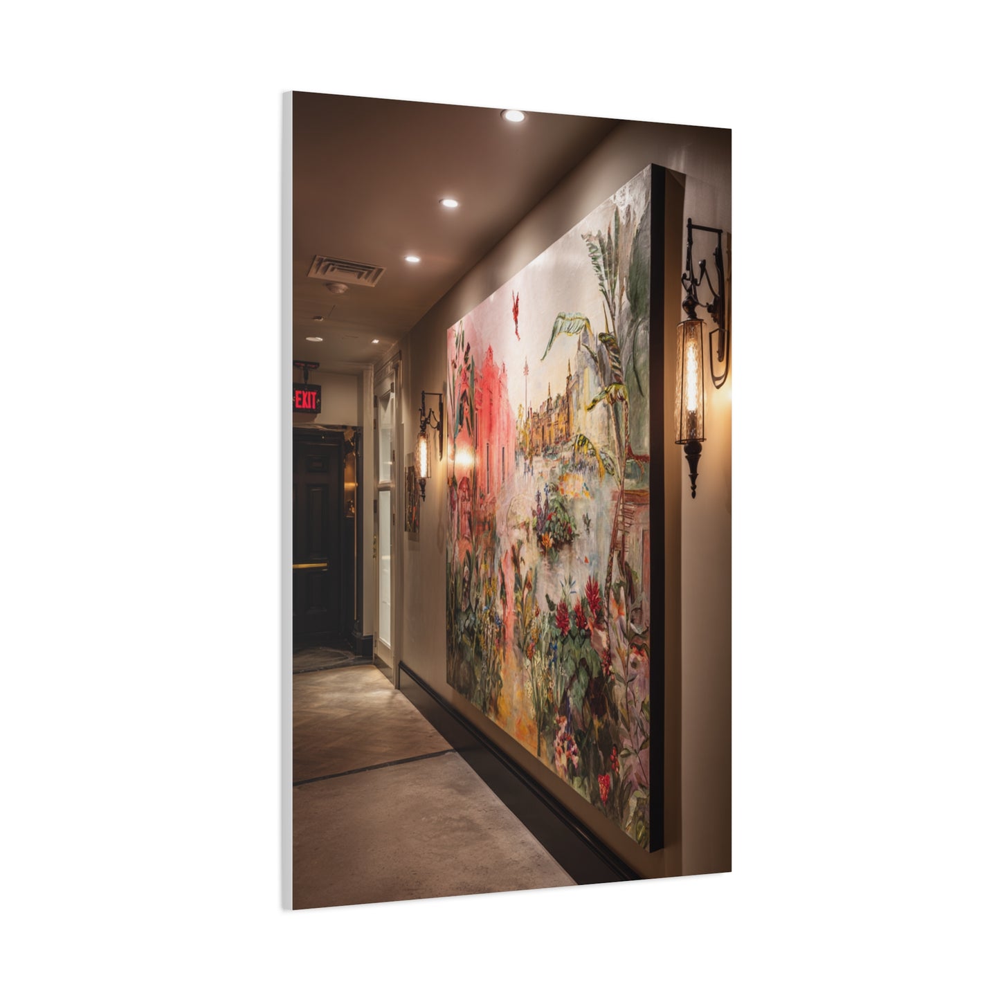 Whimsical Fantasy Garden Artwork Wall Art & Canvas Print
