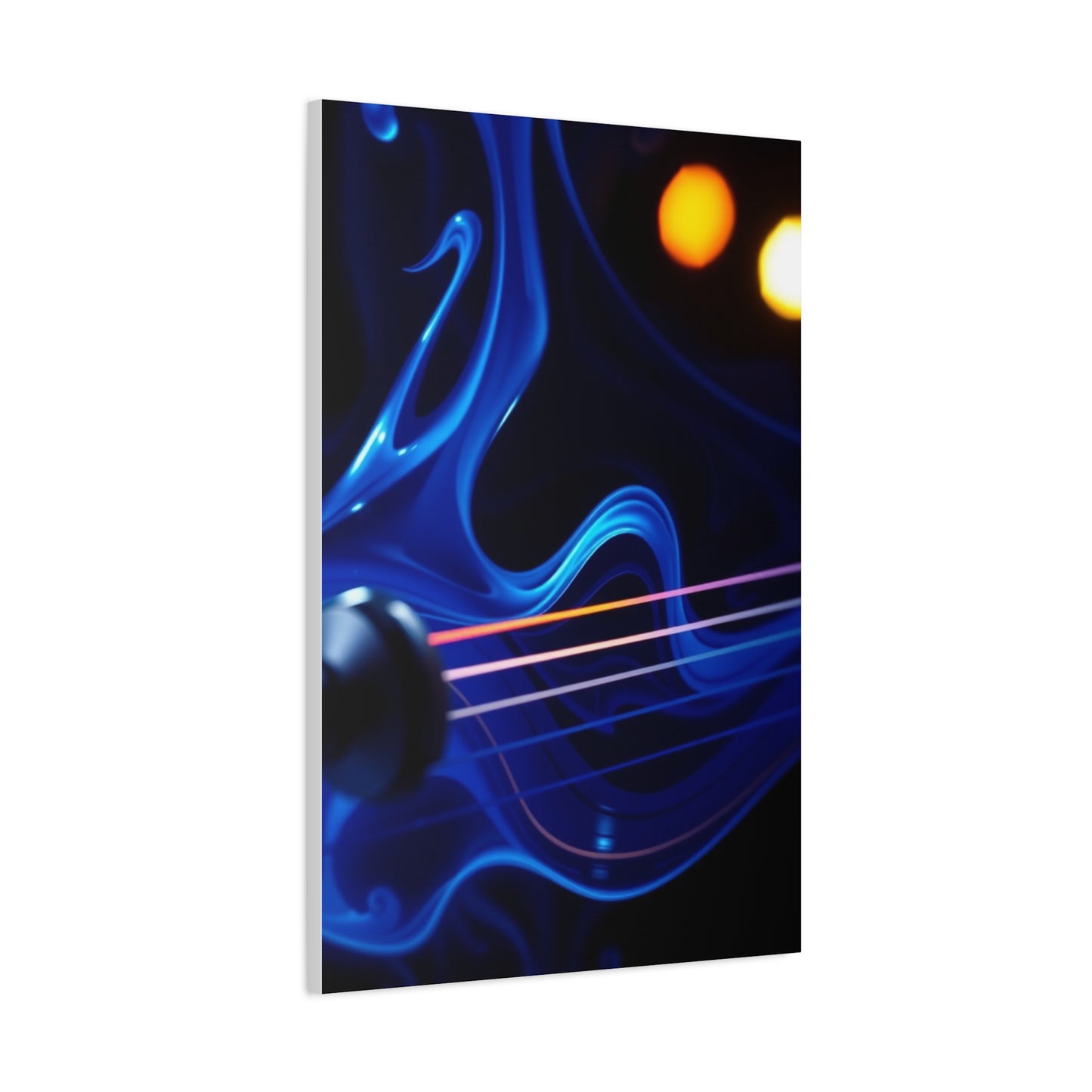 Vision Blue Music Art Art Wall Art & Canvas Print