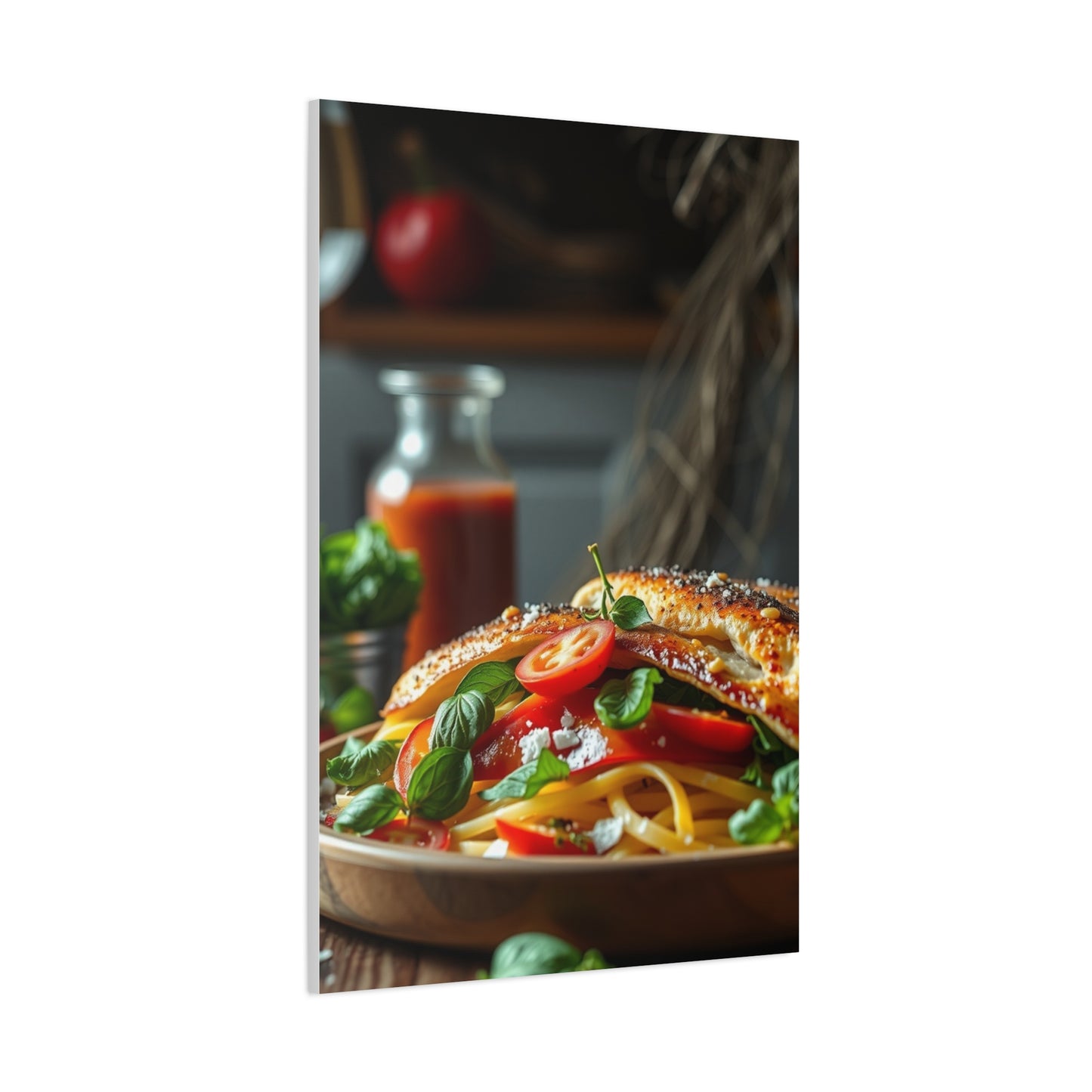 Vision Italian Food Art Art Wall Art & Canvas Print