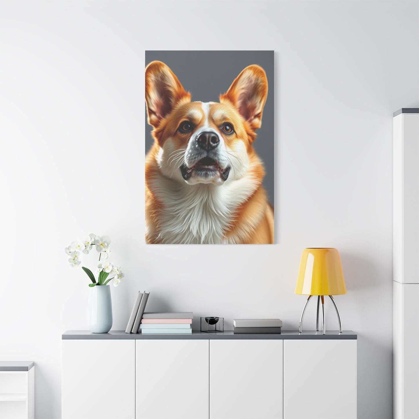 Corgi Dog Art Canvas Art 6 Wall Art & Canvas Print