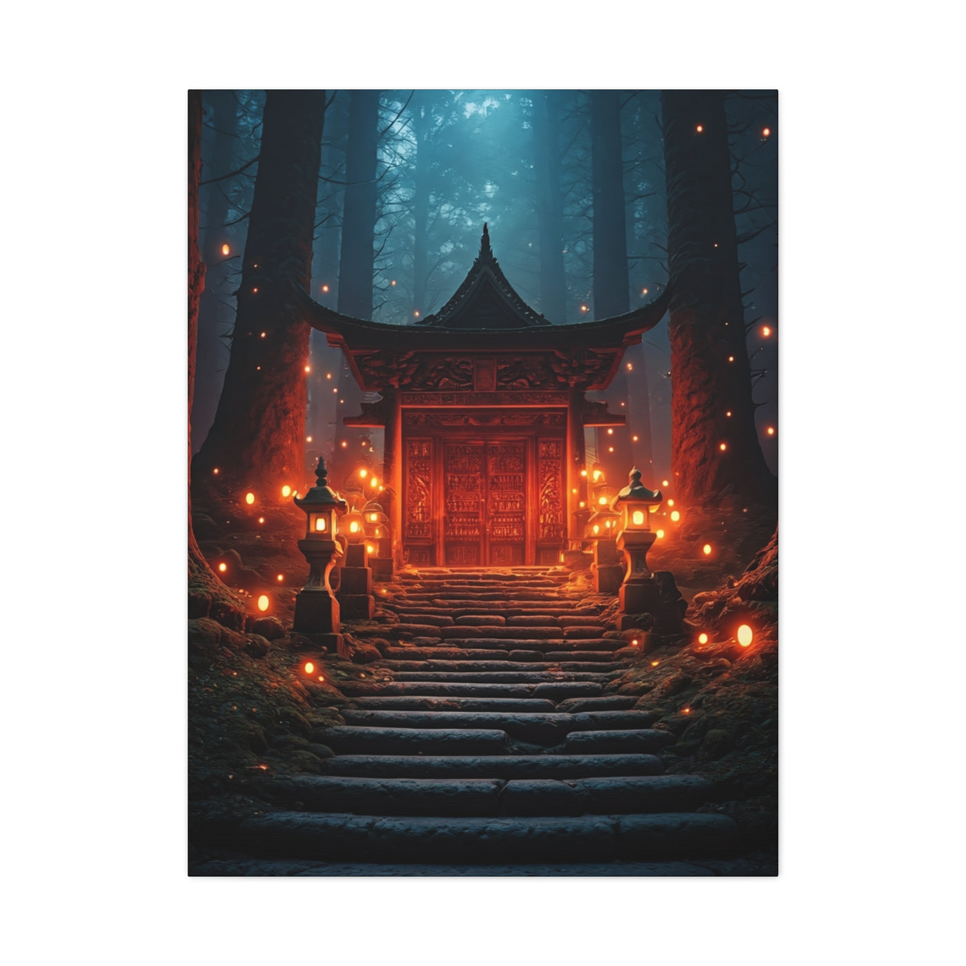 Sacred Temple Pathway Wall Art & Canvas Prints