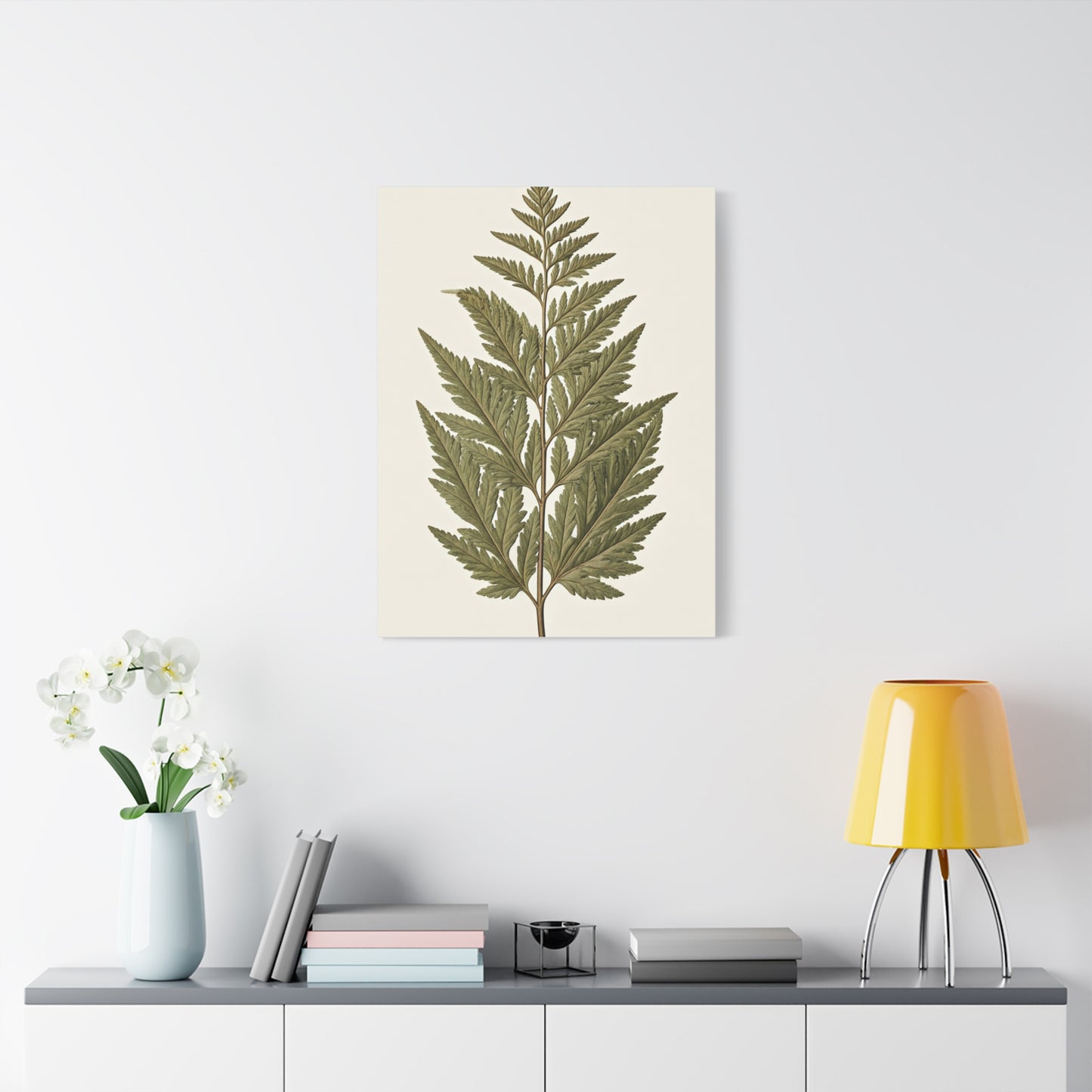 Classic Fern Illustration Wall Art & Canvas Prints