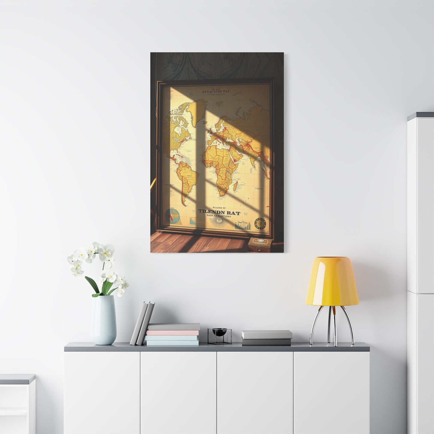 Elite Antique Maps Art Vision Wall Art & Canvas Print