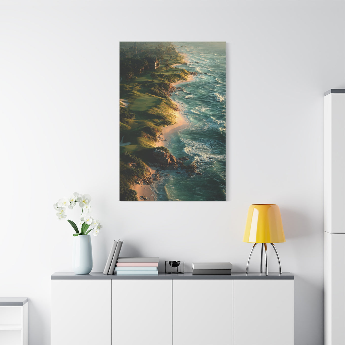 Coastal Links Golf Course Aerial Wall Art & Canvas Print