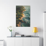 Coastal Links Golf Course Aerial Wall Art & Canvas Print