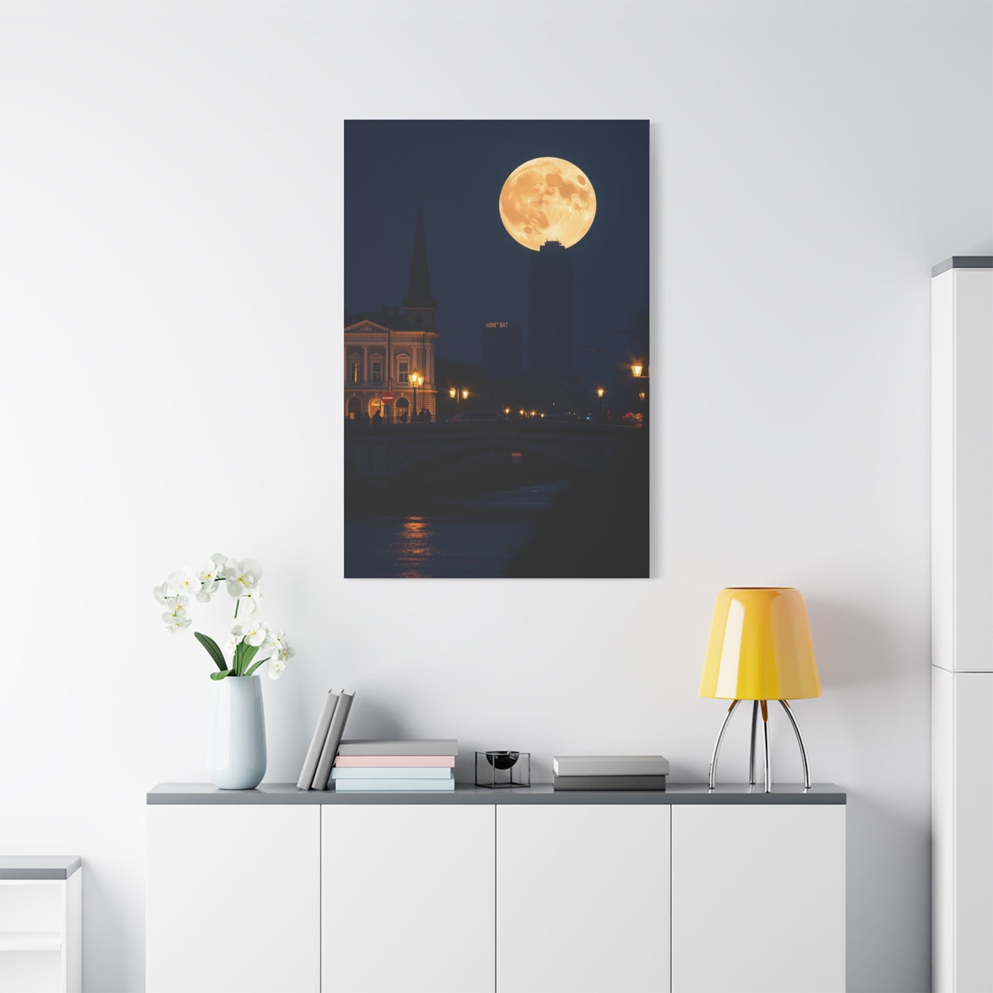 Full Moon Art Supreme Gallery Wall Art & Canvas Print