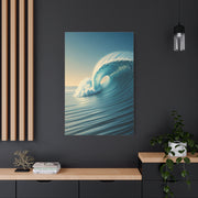 Ocean Wave Tunnel Motion Wall Art & Canvas Prints