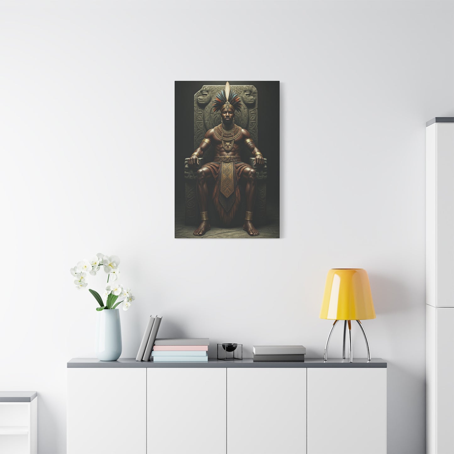 Throne of the Tribal King Wall Art & Canvas Prints