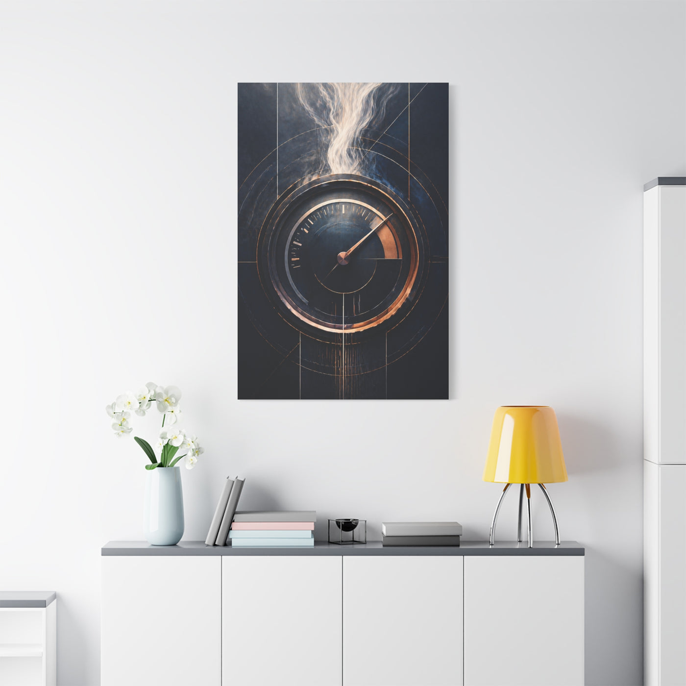 Performance Gauge Abstract Wall Art & Canvas Print