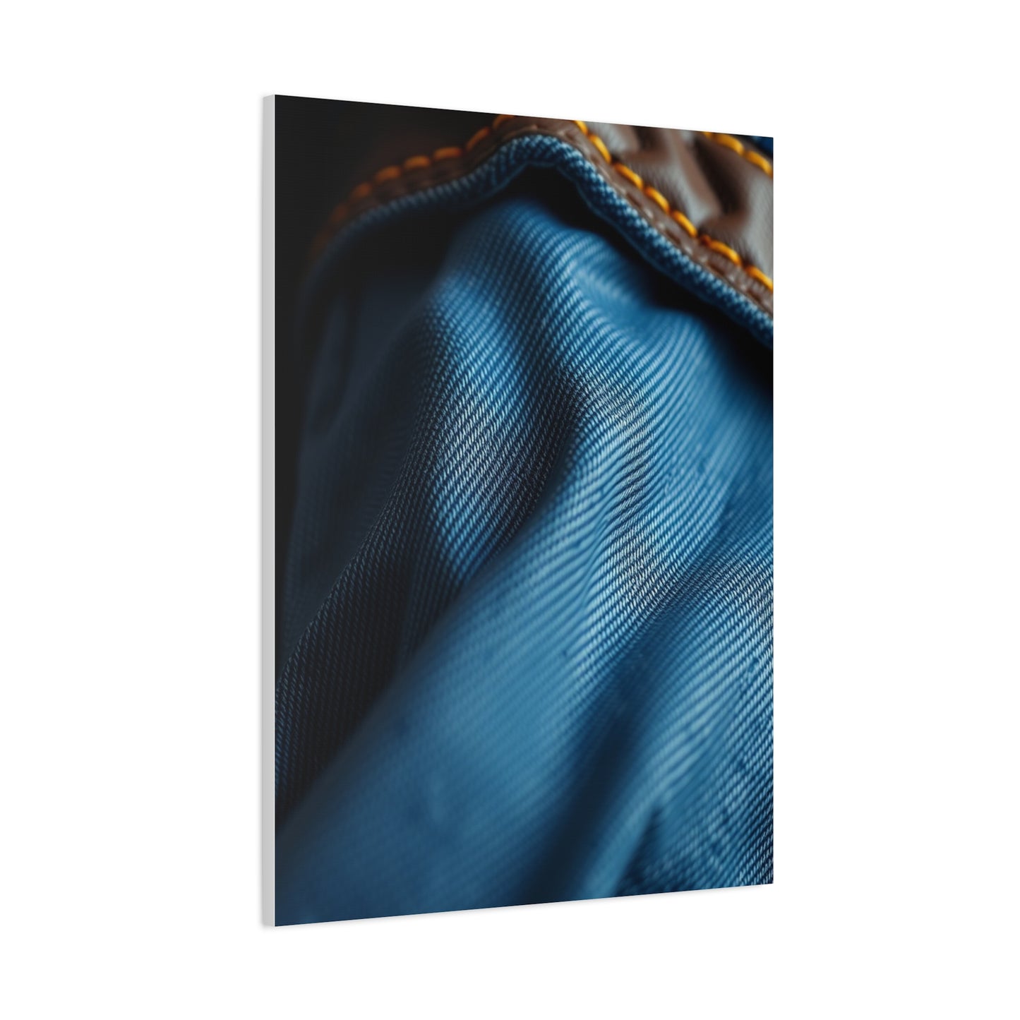 Supreme Denim and Leather Art Collection Wall Art & Canvas Print