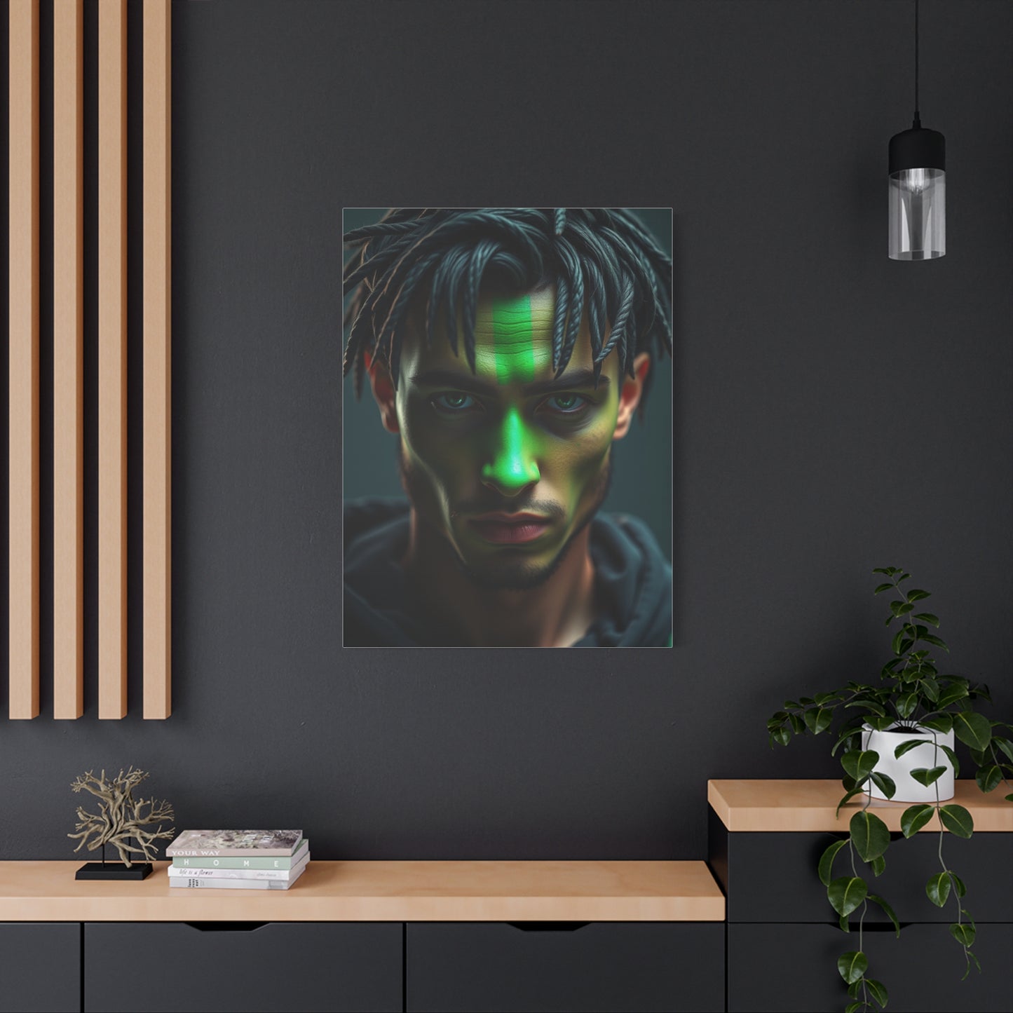 Chartreuse Majesty Artwork Wall Art & Canvas Print