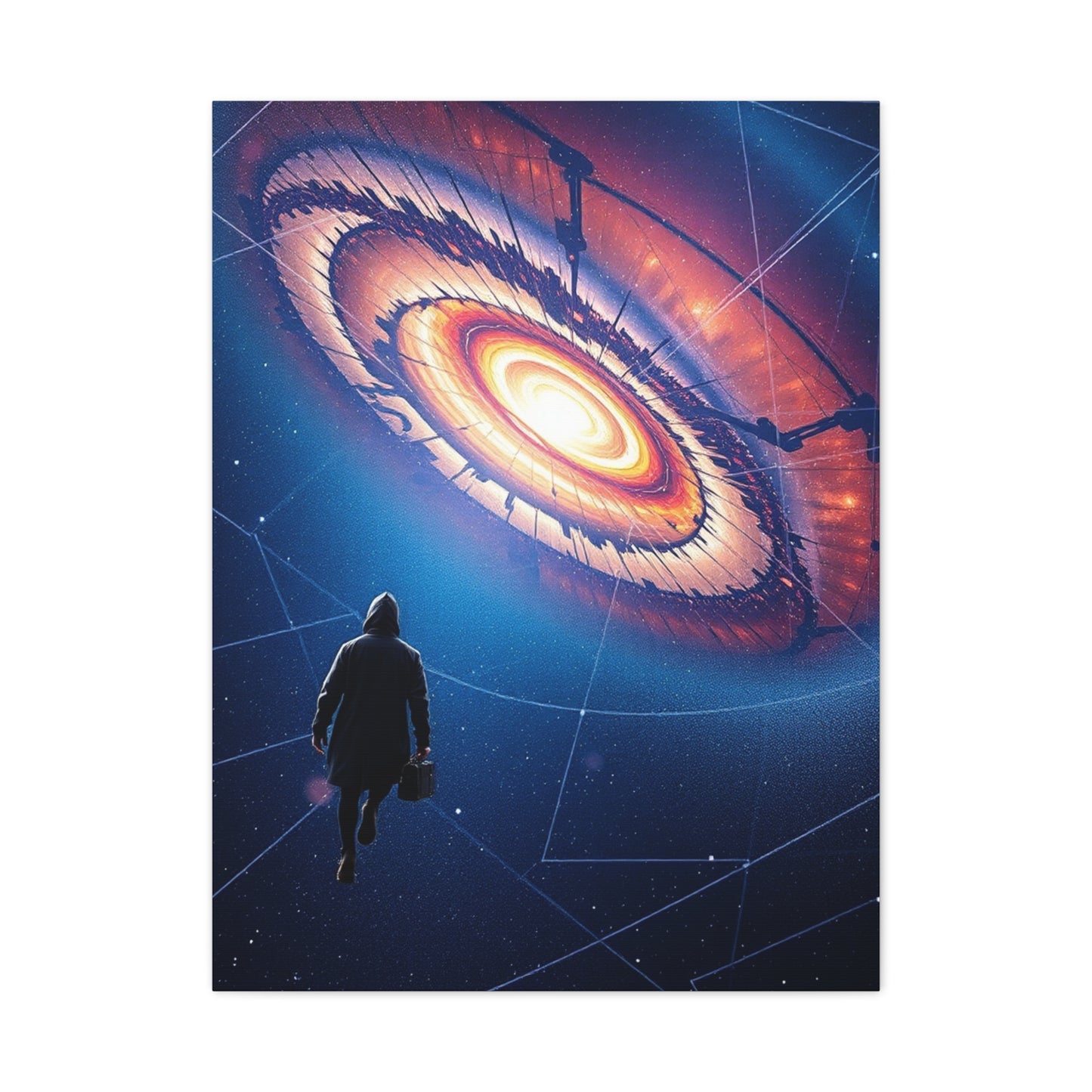 Ethereal Galaxy Impression Wall Art & Canvas Print