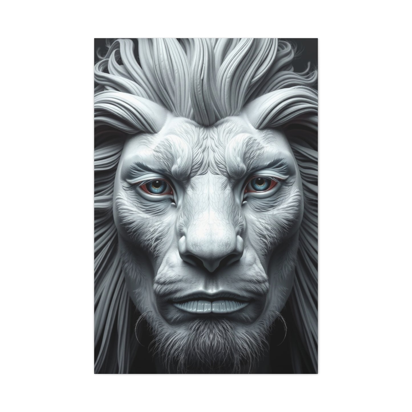 Supreme Gray & White Art Collection Wall Art & Canvas Print