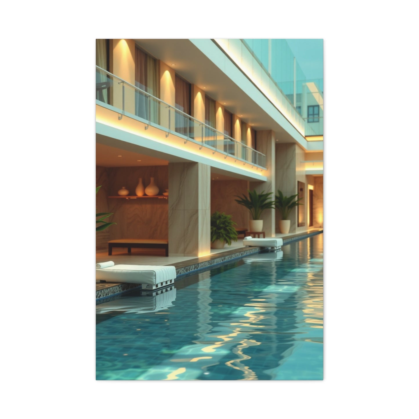 Spa and Resort Art Supreme Canvas Wall Art & Canvas Print