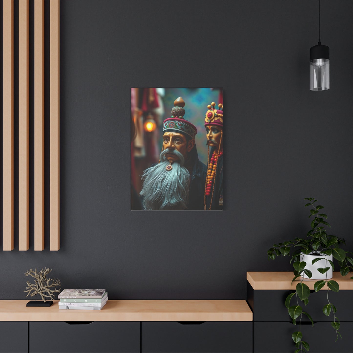 Masterpiece Folk Art Vision Wall Art & Canvas Print