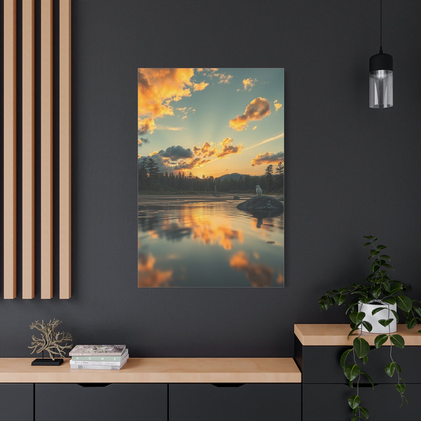 Radiant Canopy Creation Wall Art & Canvas Print