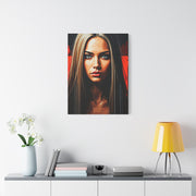 Intense Gaze Modern Portrait Wall Art & Canvas Print