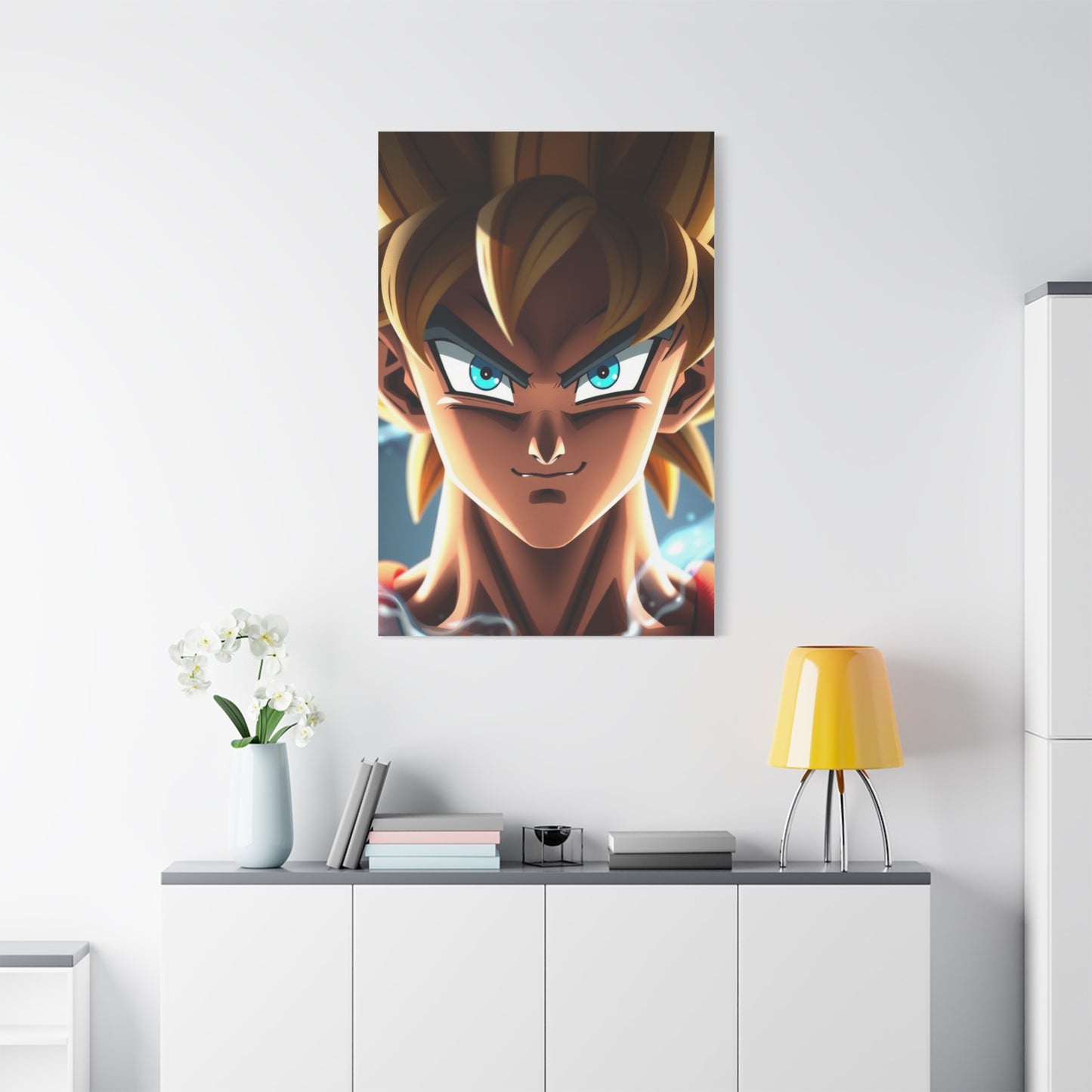 Epic Saiyan Reverie Canvas Art