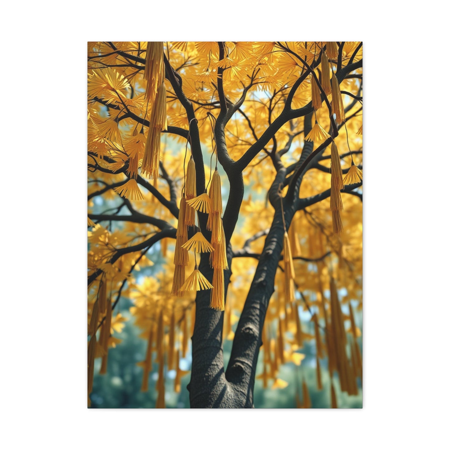 Supreme Canvas Ginkgo Tree Art Collection Wall Art & Canvas Print