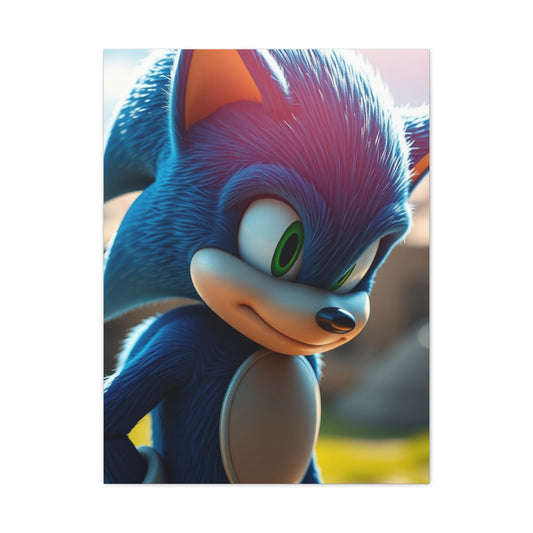 Sonic the Hedgehog Art Supreme Canvas Wall Art & Canvas Print