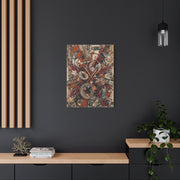Industrial Drum Explosion Collage Wall Art & Canvas Print