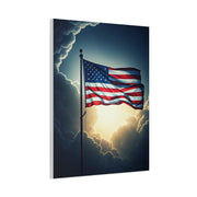 Stormlight American Flag Glory Wall Art & Canvas Prints
