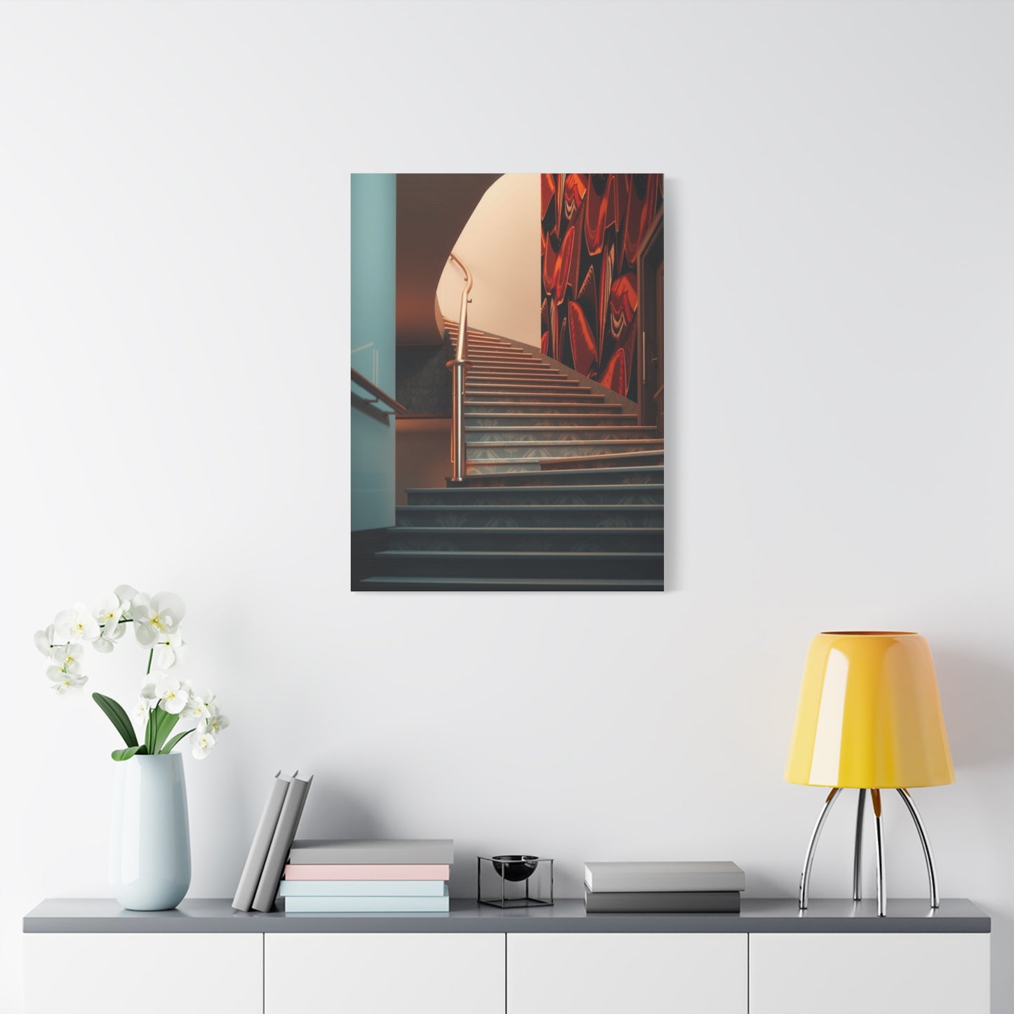 Stair & Staircase Art Canvas Art 5 Wall Art & Canvas Print