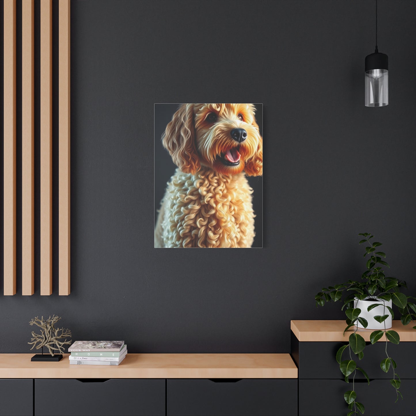 Supreme Art Golden Doodle Art Collection Wall Art & Canvas Print