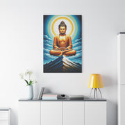 Celestial Buddha Above the Mountains Wall Art & Canvas Prints