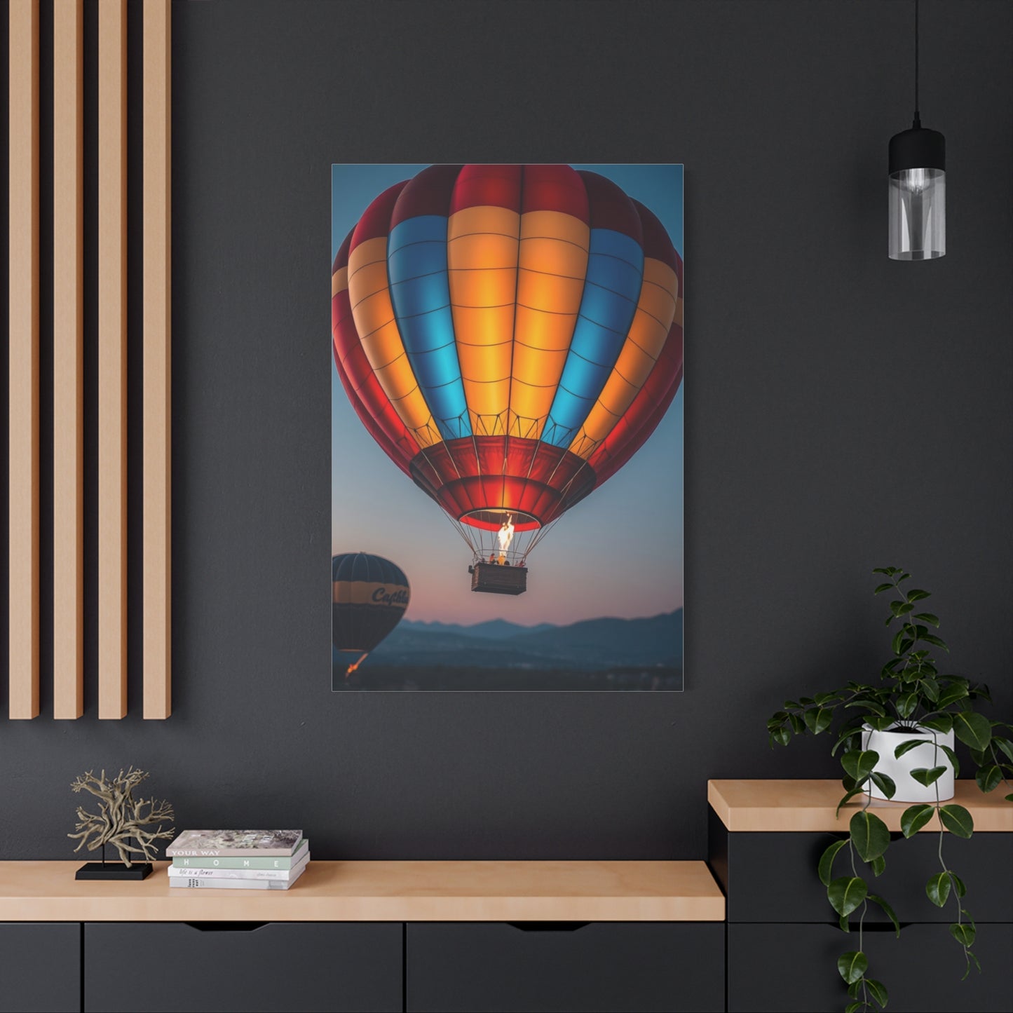 Skyward Serenade Canvas Wall Art & Canvas Print