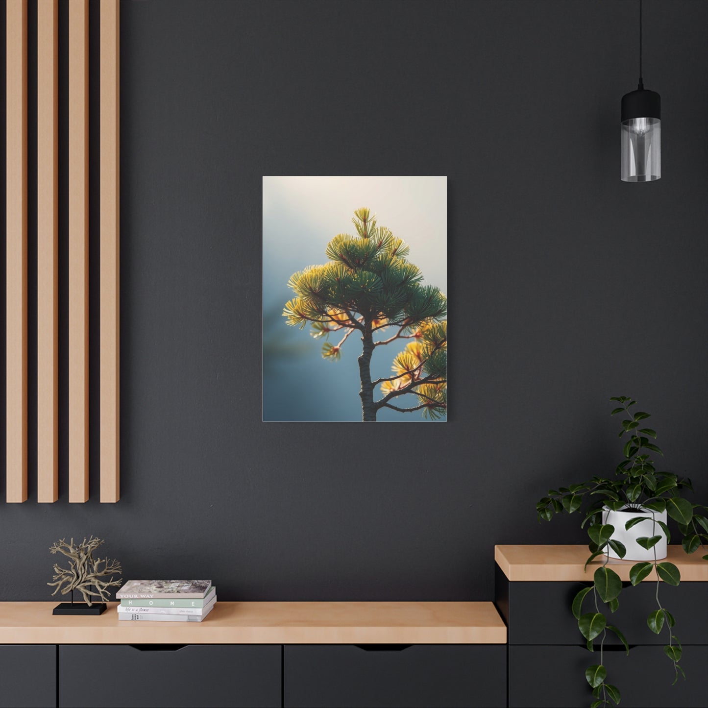 Pine Tree Art Supreme Canvas  Wall Art & Canvas Print