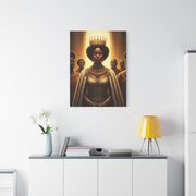 Golden Rain Regal Woman Wall Art & Canvas Prints