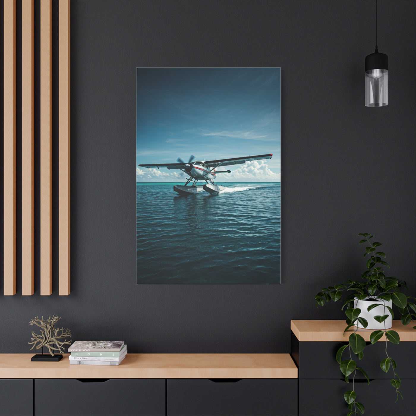 Seaplane Landing Adventure Wall Art & Canvas Prints