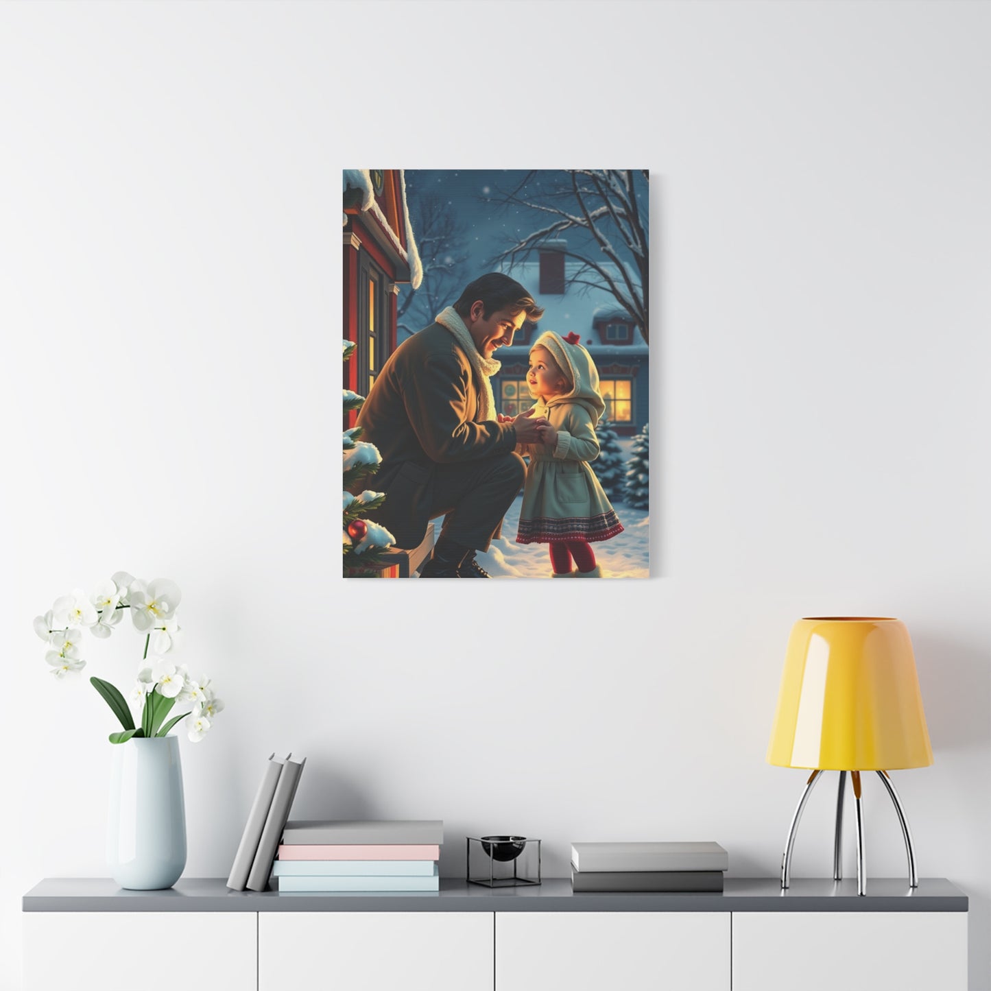 Holiday Splendor Canvas by Rockwell