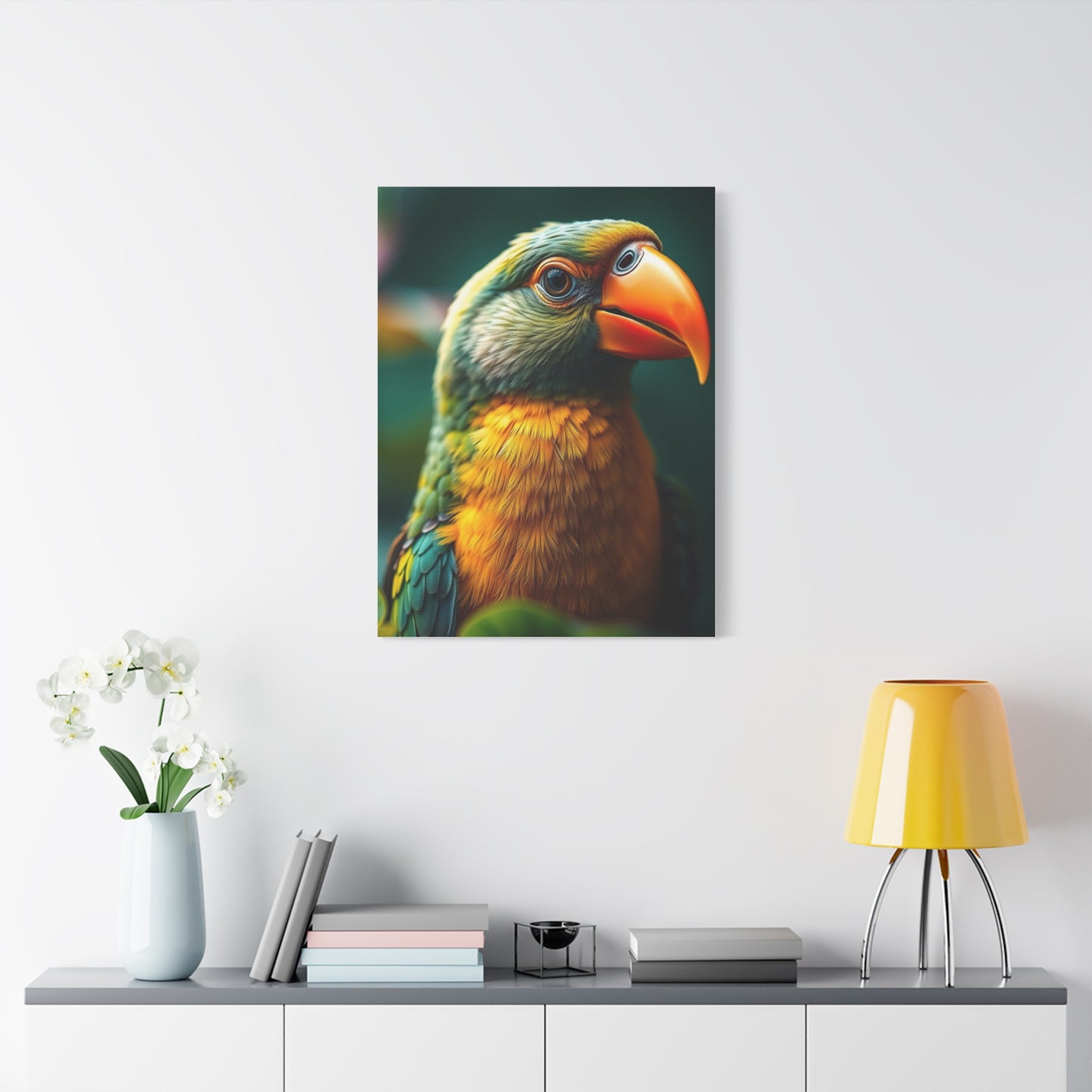 Vision Tropical Birds Art Art Wall Art & Canvas Print