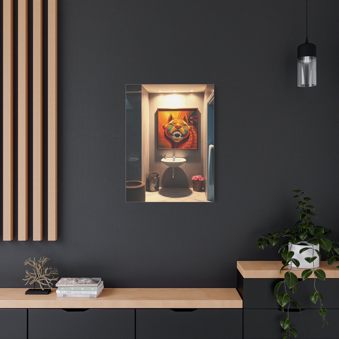 Elegant Bath Retreat Artworks Wall Art & Canvas Print