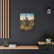 Wildflower Desert Saguaro Garden Wall Art & Canvas Prints