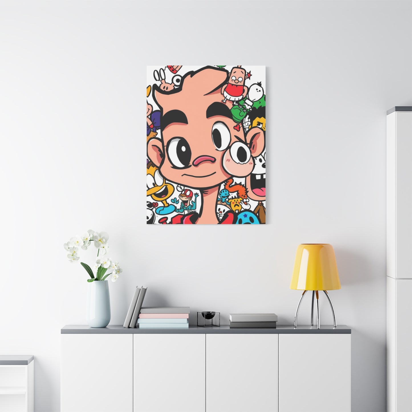 Sumptuous Doodle Tableau Wall Art & Canvas Print