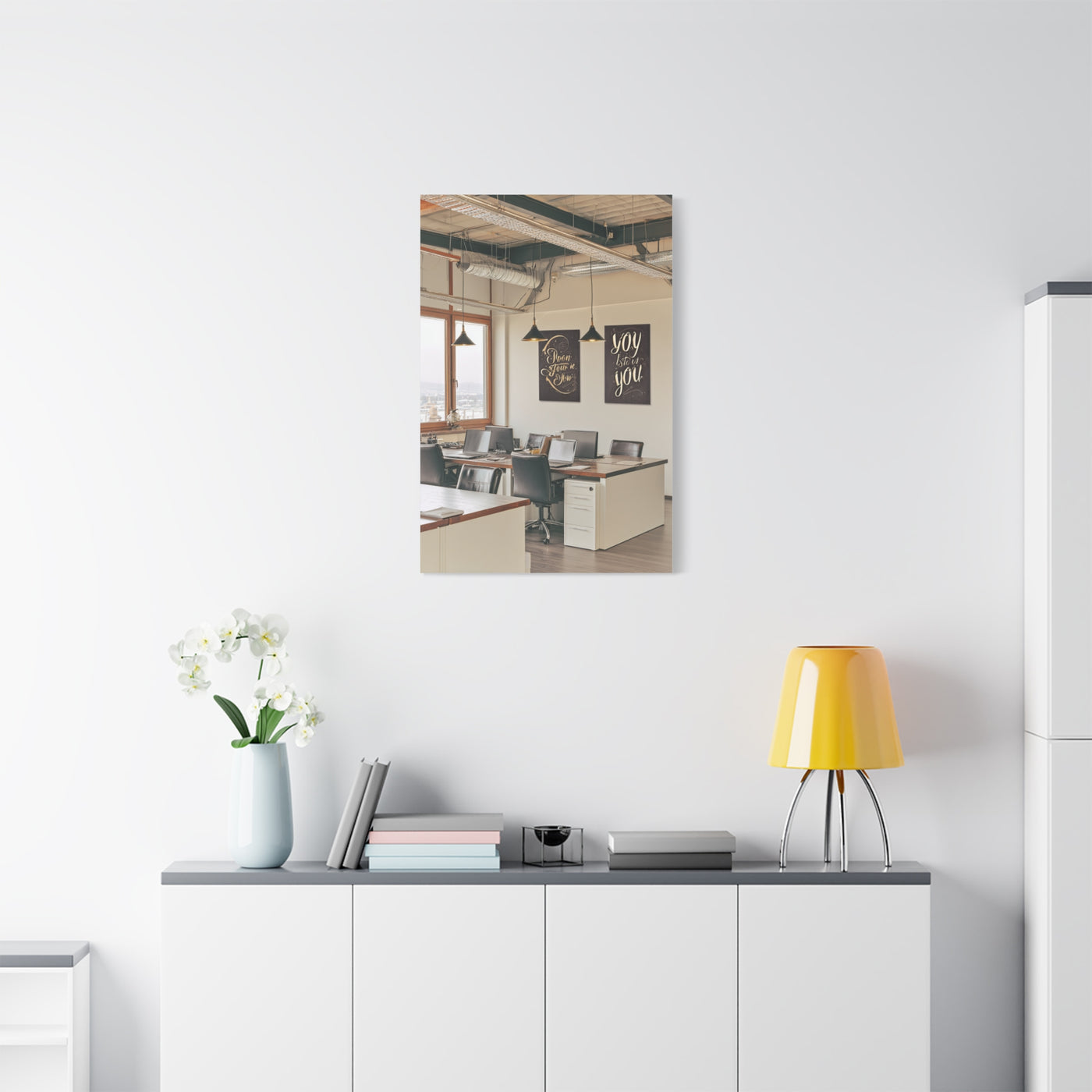 Modern Typography Motivational Wall Art & Canvas Print