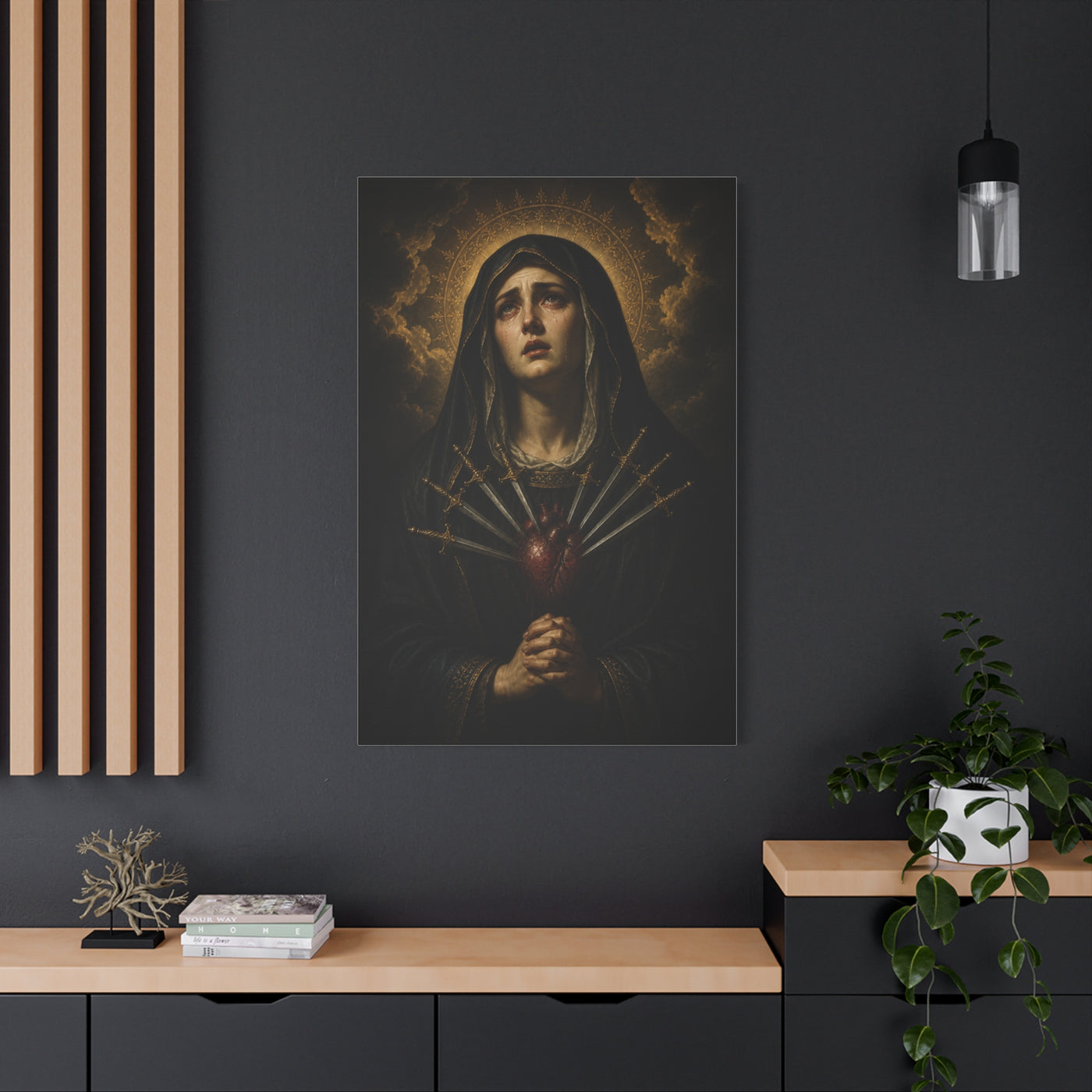 Our Lady of Sorrows Wall Art & Canvas Print