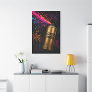 Urban Spray Burst Graffiti Street Wall Art & Canvas Print