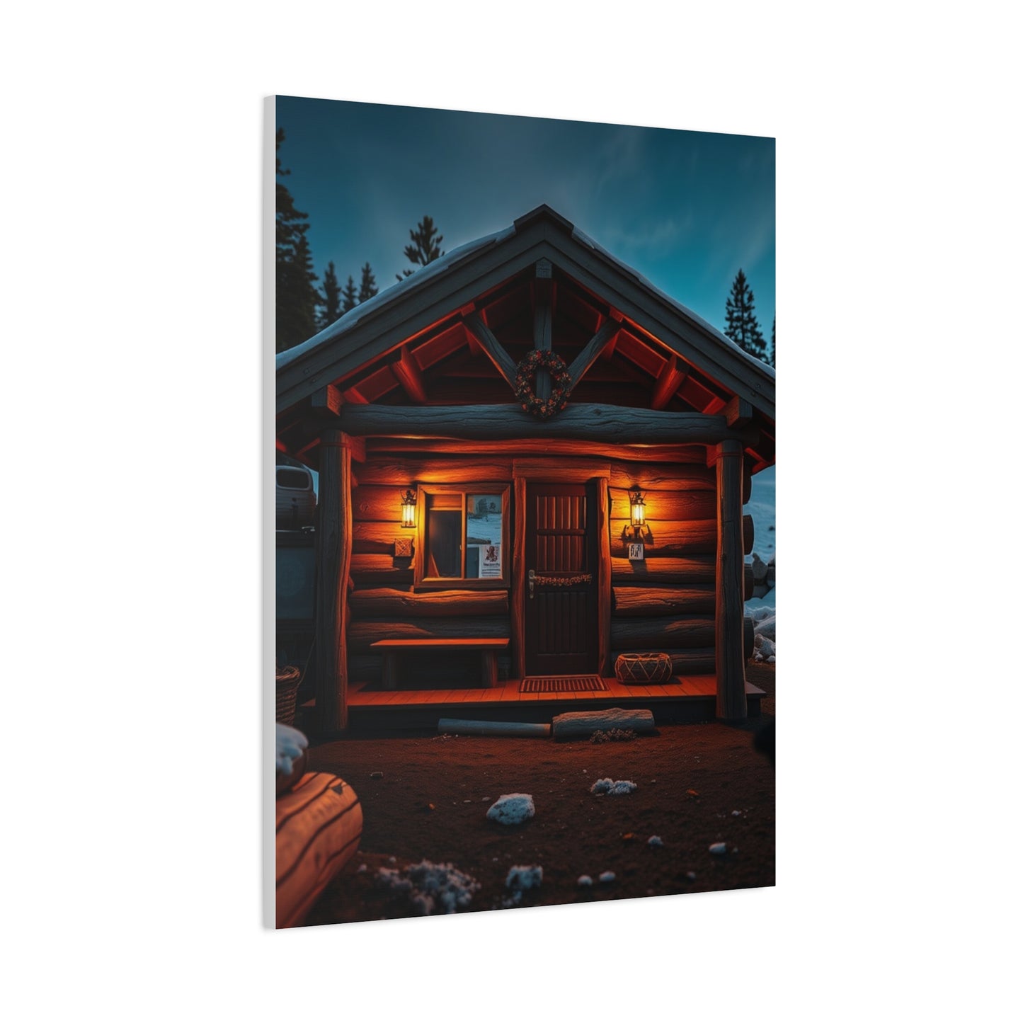 Masterpiece Cabin Art Vision Wall Art & Canvas Print