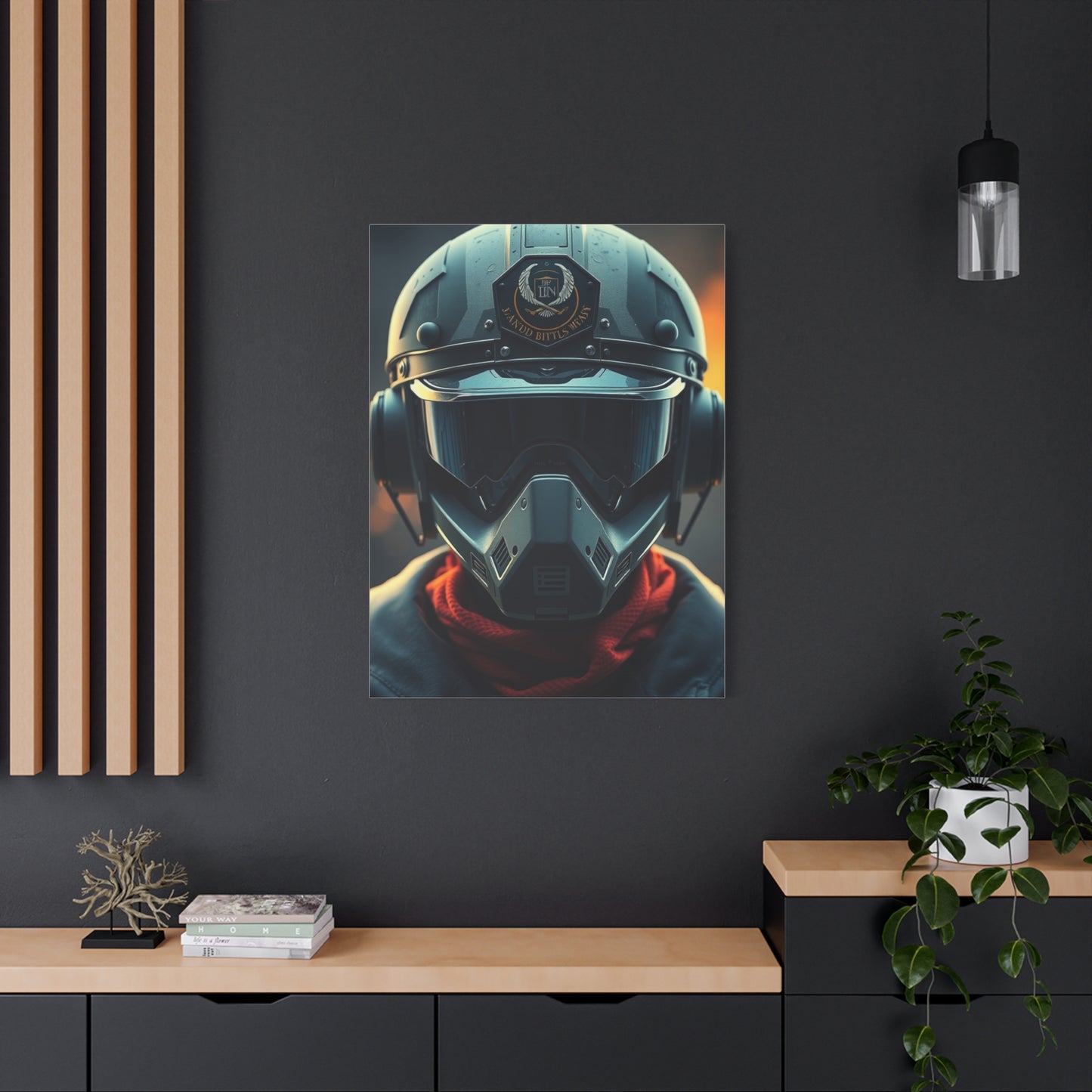 Vision Navy (Military) Art Art Wall Art & Canvas Print
