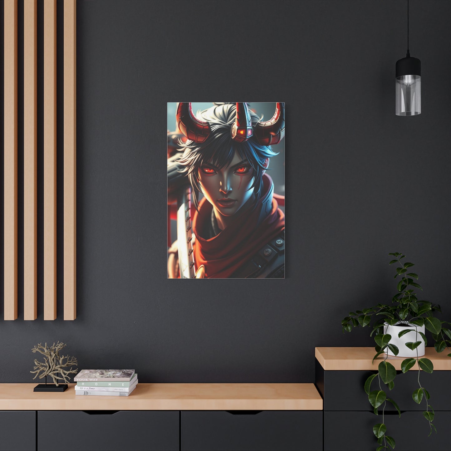 Demon Slayer Characters Art Luxury Canvas Wall Art & Canvas Print