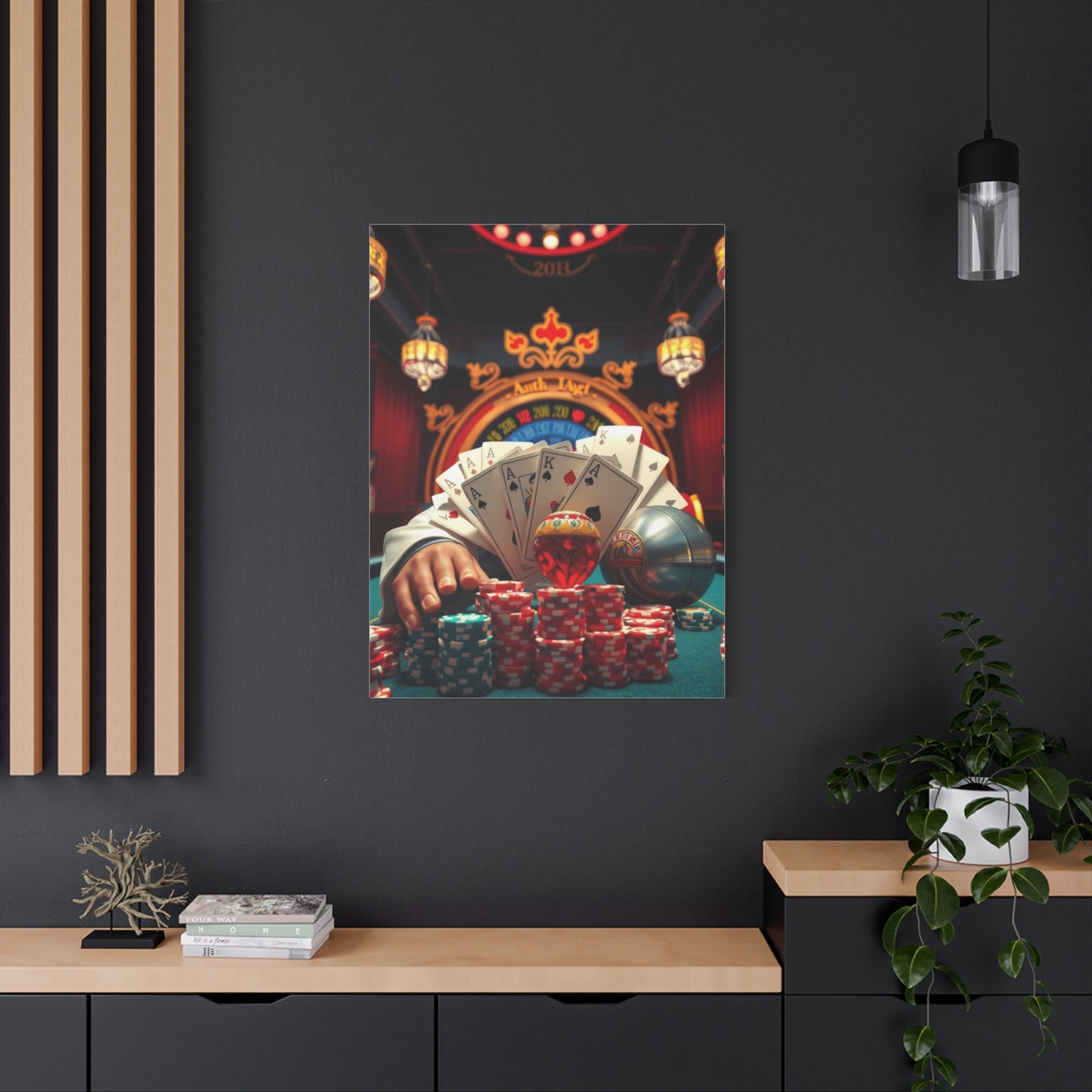 Gambling & Casino Art Refined Canvas Wall Art & Canvas Print