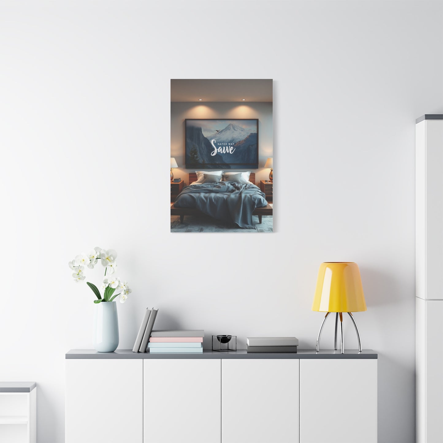 Scenic Nature Bedroom Art Luxury Canvas Wall Art & Canvas Print